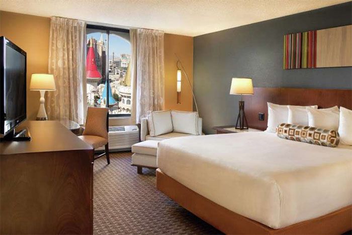 Excalibur Hotel Casino Las Vegas room
